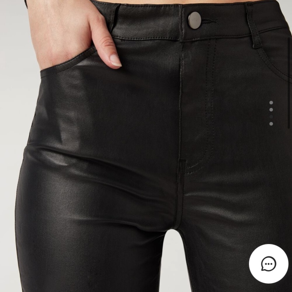 CALZEDONIA Faux Leather Skinny Jean